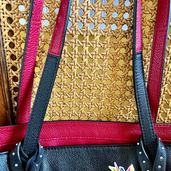 Limited Edition & Rare Brighton Leather Love Scribble Purse with Dust Bag - Picture 5 of 16